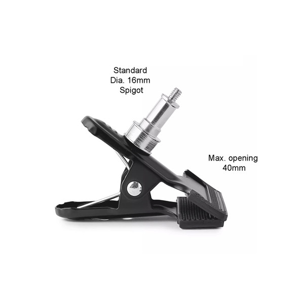 Fotolux B-12 Studio Background Lighting Support Clamp with Spigot